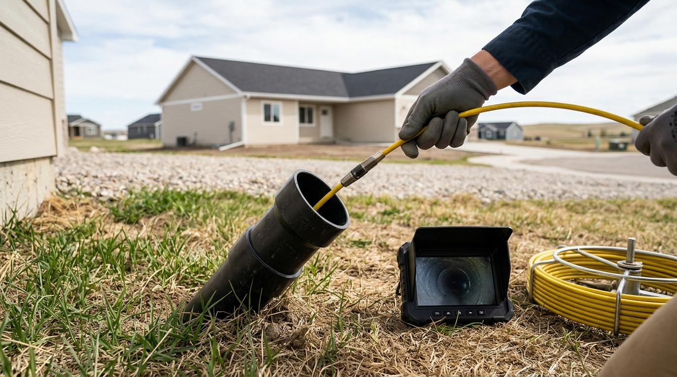 Why New Homes in Shepherd Need a Sewer Scope Inspection